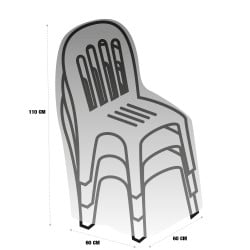 Housse de protection pour chaises de jardin (2)