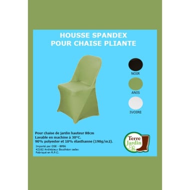 Housse de chaise en élasthanne extensible (5)