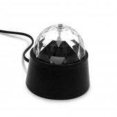 Lampe boule disco à facettes