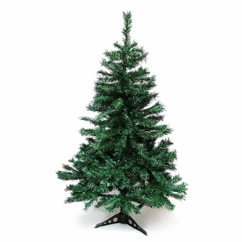 Sapin de Noël artificiel tradition et qualité - Arbre pour décoration de Noël avec support (2)