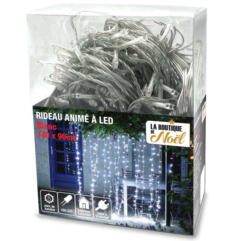 Rideau lumineux électrique à LED (2)