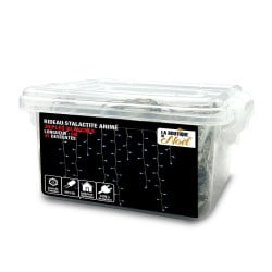 Rideau lumineux LED stalactite (2)