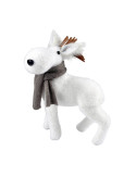 Décoration de Noël caribou blanc