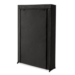 Meuble étagère à chaussures avec housse - 30 paires (1)