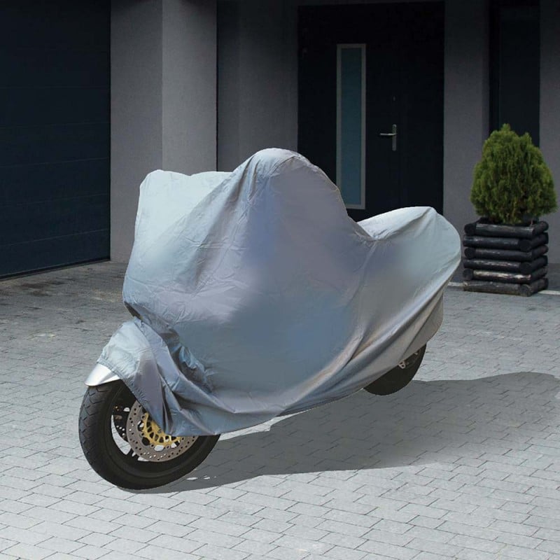 Housse bache de protection pour moto extérieur en PVC 228x99x124