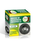 Tête brosse de désherbage et démoussage