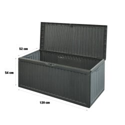 Coffre de rangement jardin grand volume 240 litres (1)