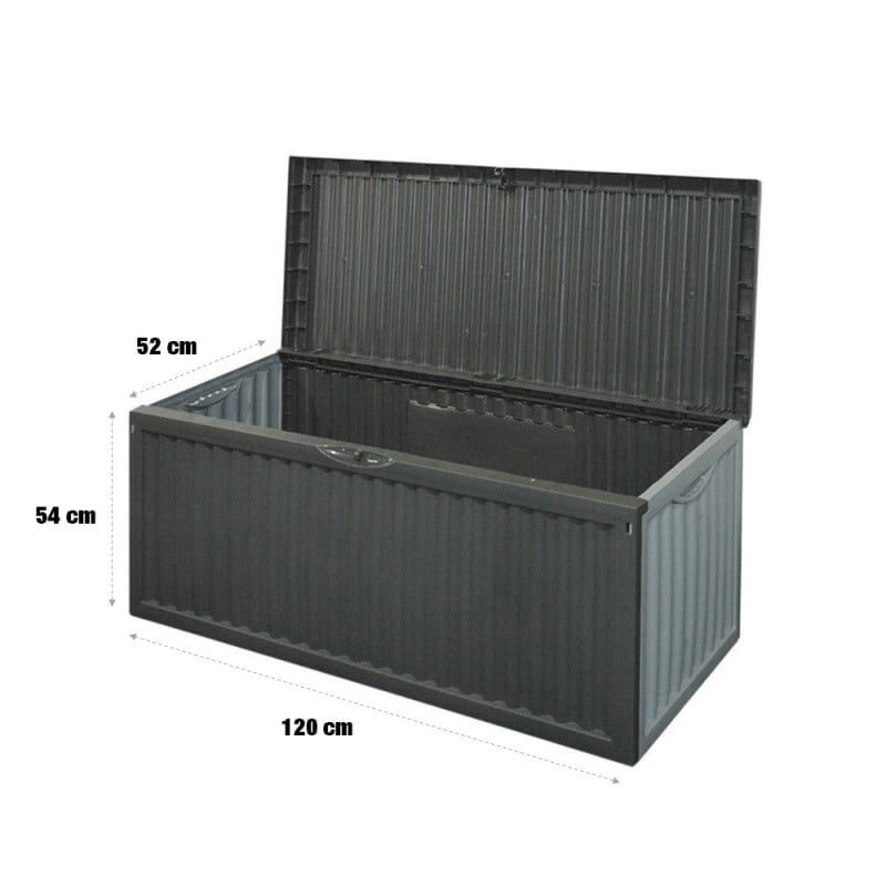 Coffre de rangement jardin grand volume 240 litres (1)