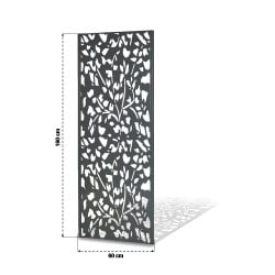 Panneau décoratif extérieur métal 160 x 60 cm (3)