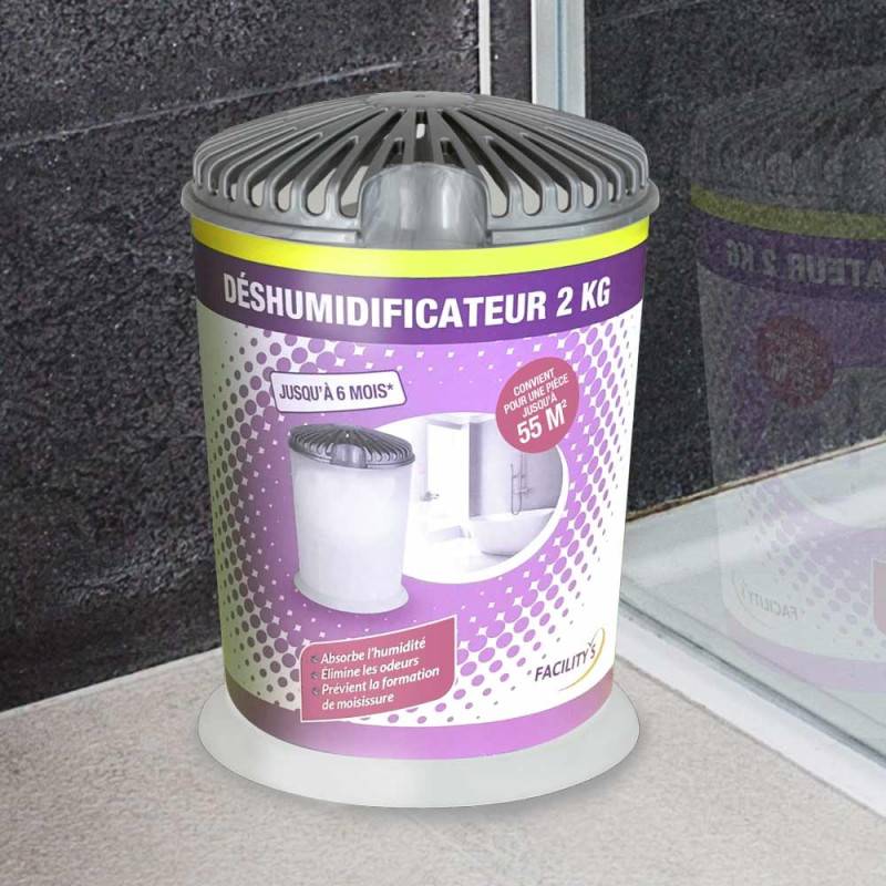 Absorbeur d'humidité + un sachet absorbeur 4L (2)