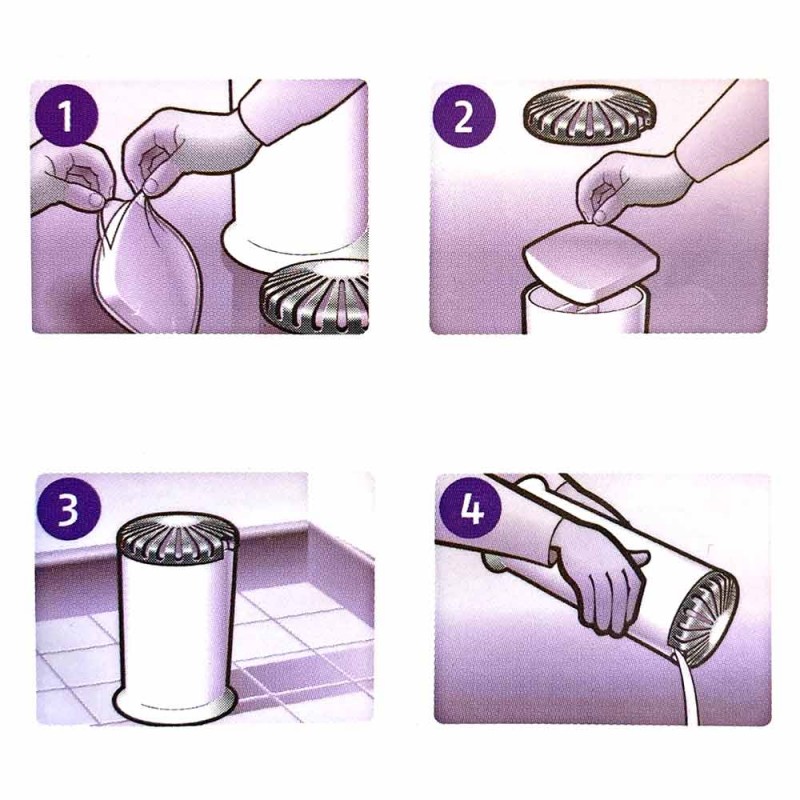 RECHARGE pour bac absorbeur d'humidité