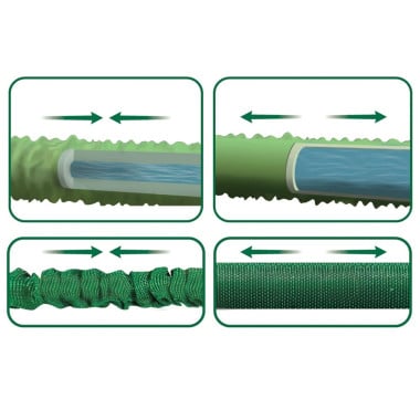 Tuyau d'arrosage extensible avec pistolet (6)