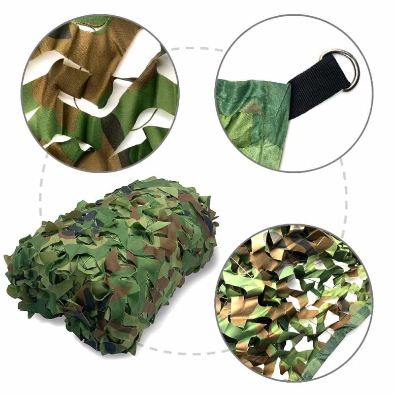 Filet d'ombrage   camouflage (4)