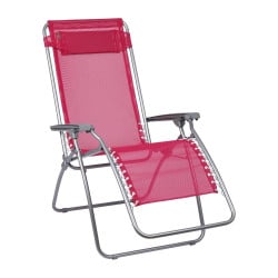 Fauteuil transat pliant avec accoudoirs (2)