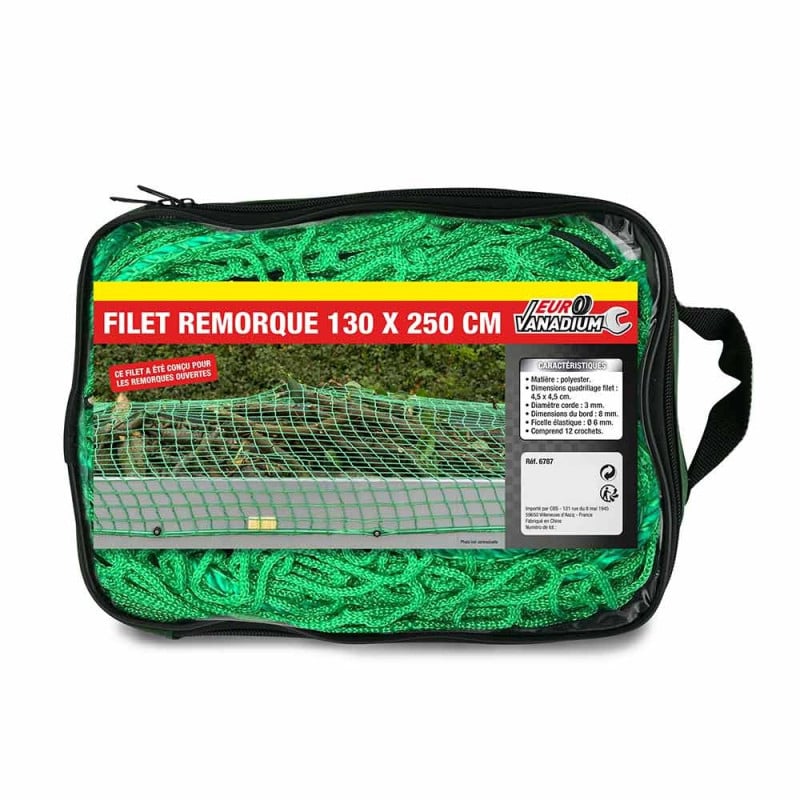 Filet pour remorque avec câble élastique (4)