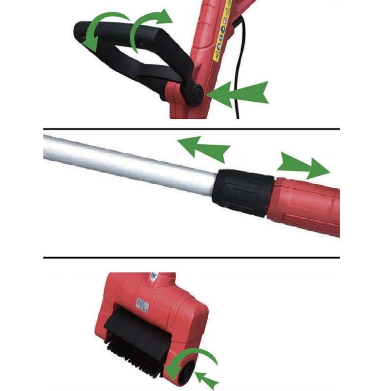 Brosse rotative pour sol en pierre