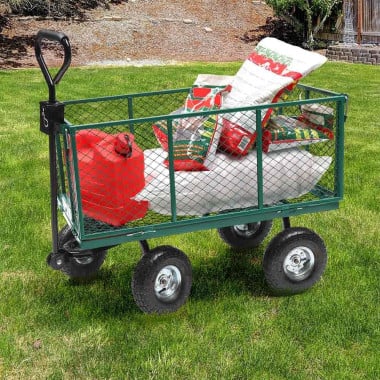 Chariot de jardin métal pliable XXL (8)