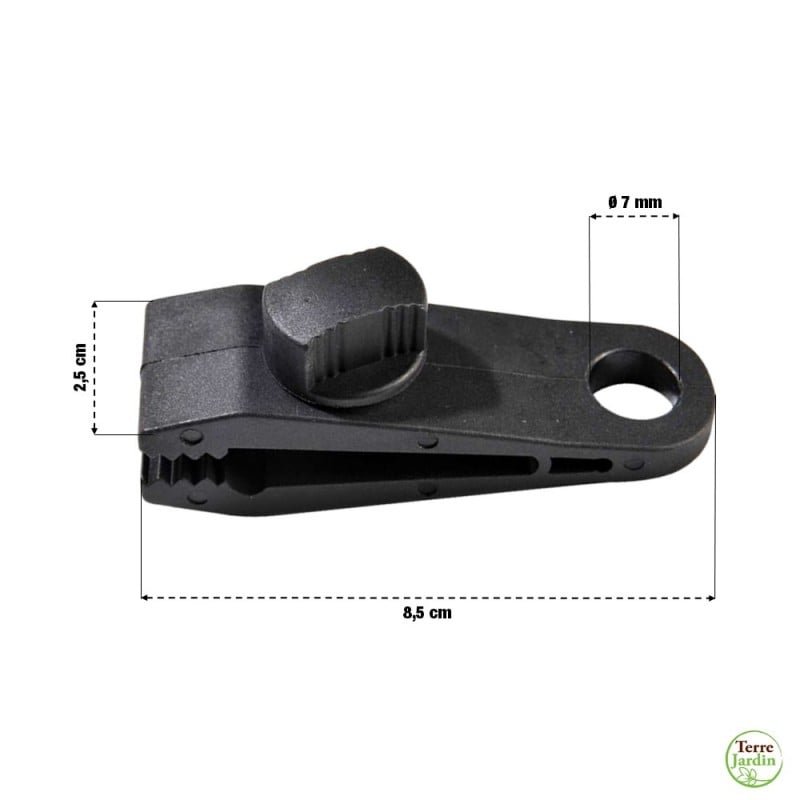 Pince bache : Clips de maintien pour bâches - Vendu par 4