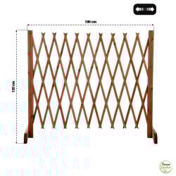 Barrière de protection extensible 120 cm (2)