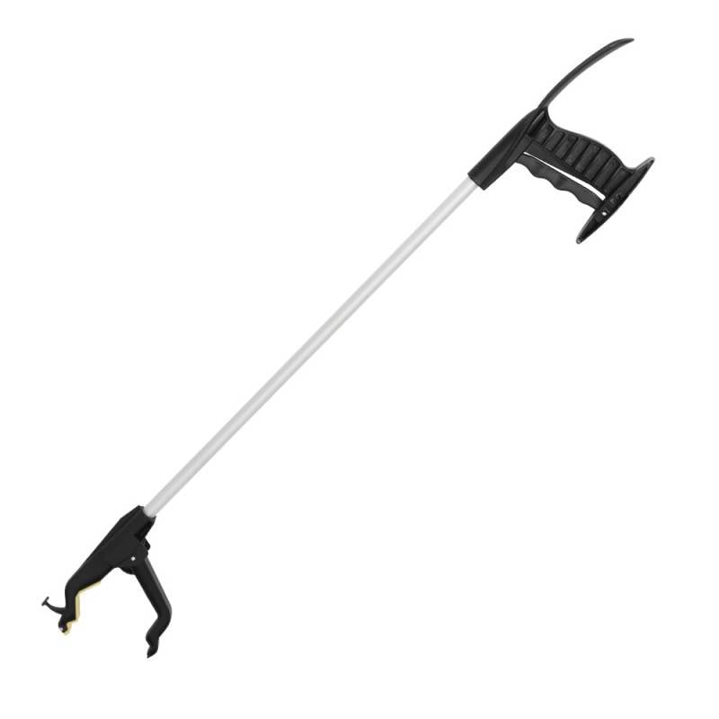 Pince de ramassage à déchets avec crochet et aimant pour métal