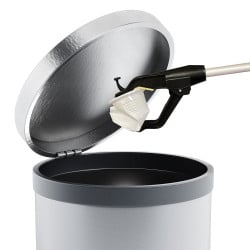 Pince de ramassage à déchets avec crochet et aimant pour métal (4)