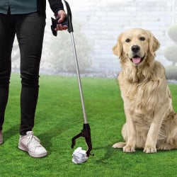 Pince de ramassage à déchets avec crochet et aimant pour métal (6)