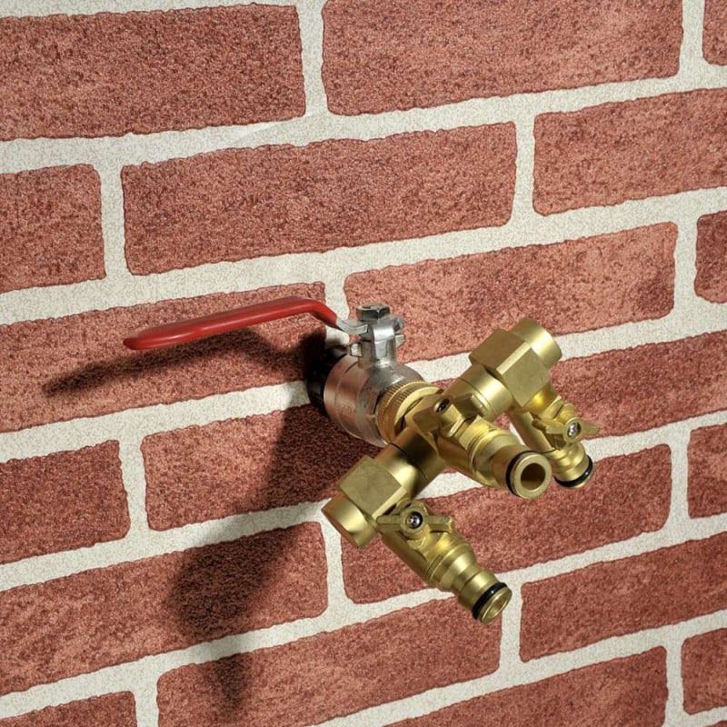 Raccord de tuyau d'arrosage 3 entrees (7)