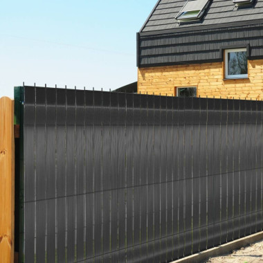 Kit brise vue occultant en PVC pour clôture à lamelles - 60 M (7)