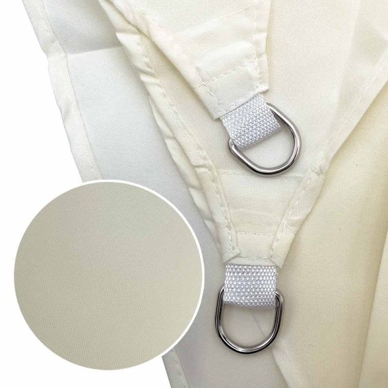 Voile d'ombrage triangulaire (3)