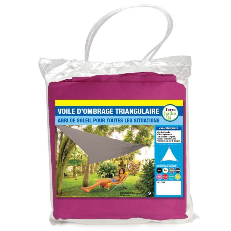 Voile d'ombrage triangulaire (18)