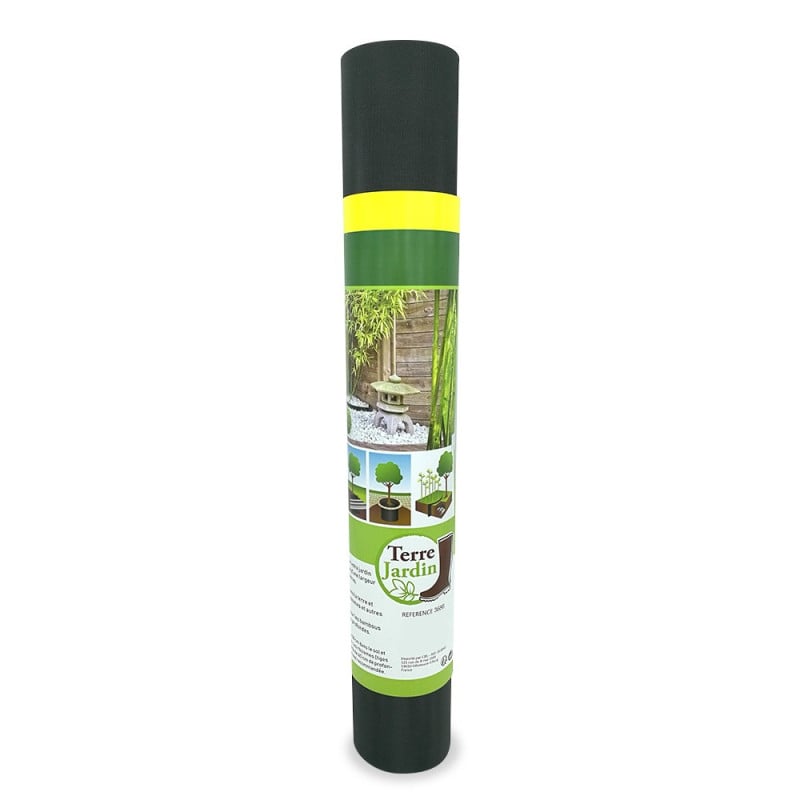 Barrière anti rhizome, racines, bambous rouleau de 5 mètres (1)