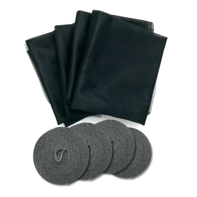 Moustiquaire fenêtre velcro x 4