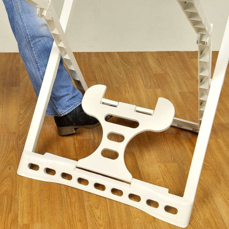 Séchoir à linge en plastique blanc 23 mètres (2)