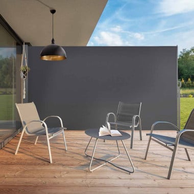 Paravent extérieur rétractable - 2,5 x 1,6 m (4)