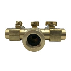 Raccord de tuyau d'arrosage 3 entrees (6)