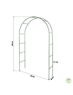 Arche de jardin : dimensions