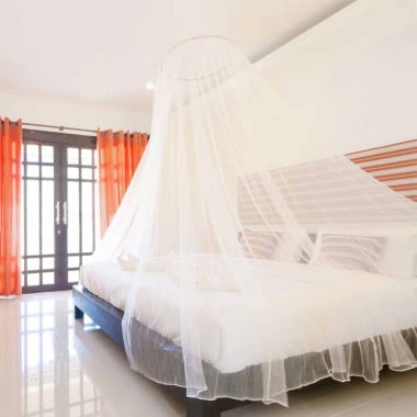 Moustiquaire ciel de lit 12m d'envergure possible (4)