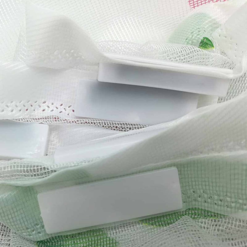 Moustiquaire porte coulissante motif flamant rose (4)