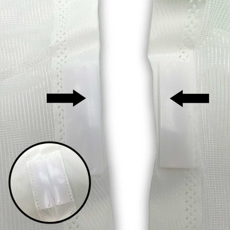 Moustiquaire porte coulissante motif flamant rose (5)