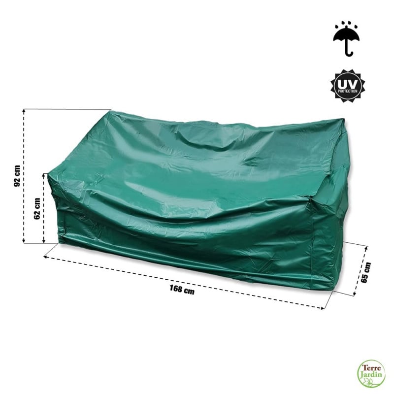 Housse pour banc de jardin en PVC (1)