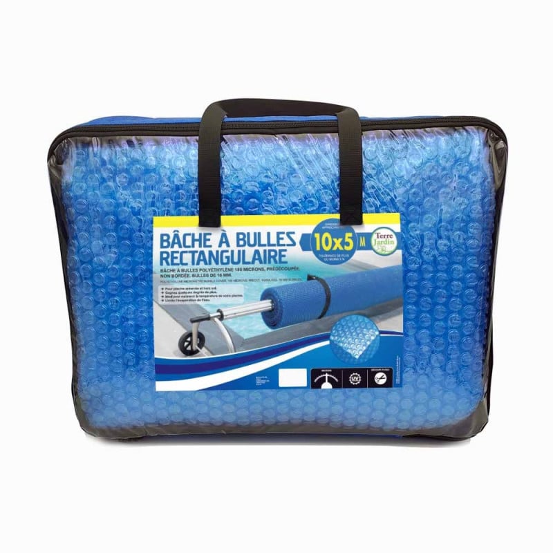 Bâche à bulles piscine rectangulaire (4)