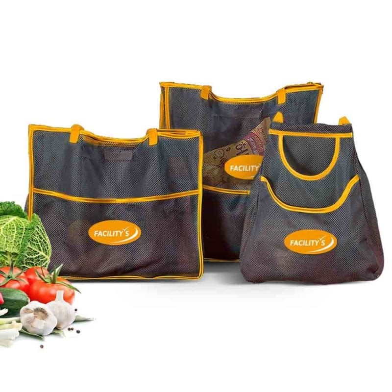 Sac à provisions - Lot de 3