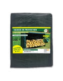Bâche de protection spéciale serre bûches