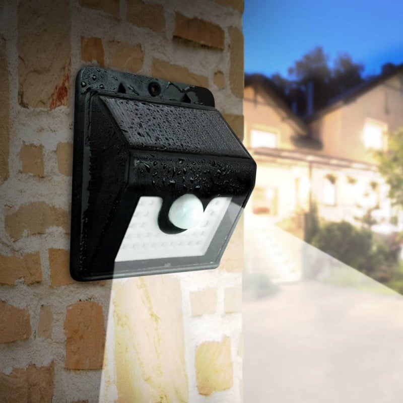 Projecteur Exterieur avec Detecteur de Mouvement Solaire