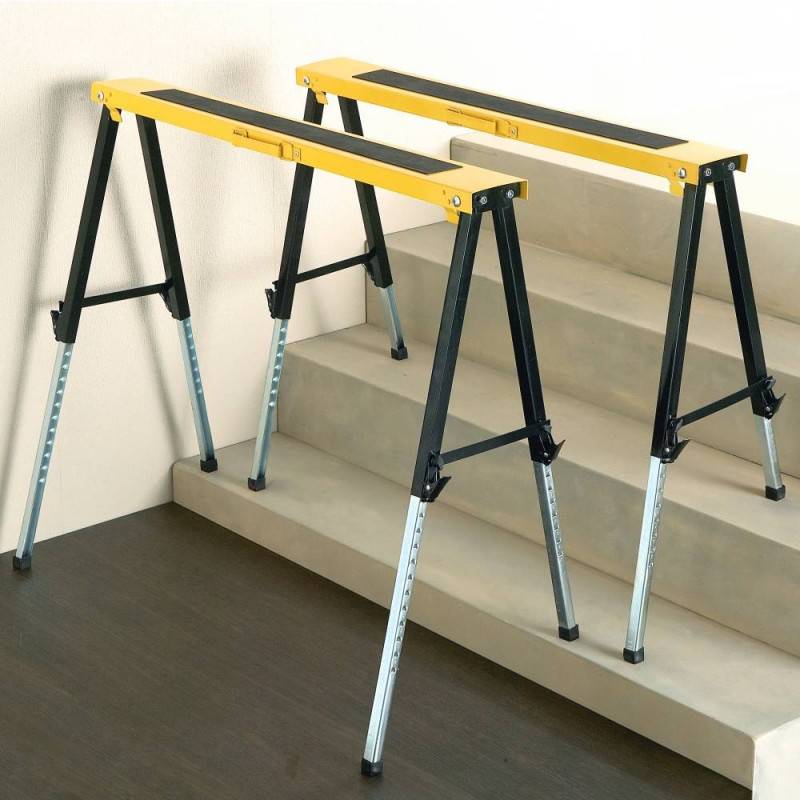 Tréteaux réglables télescopiques - Vendu par 2 (4)