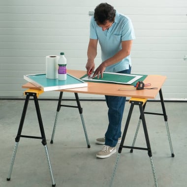 Tréteaux réglables télescopiques - Vendu par 2 (5)