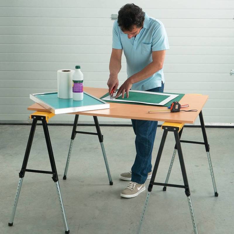 Tréteaux réglables télescopiques - Vendu par 2 (5)