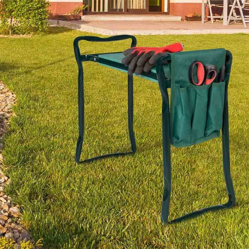Porte outils pour tabouret de jardin (4)
