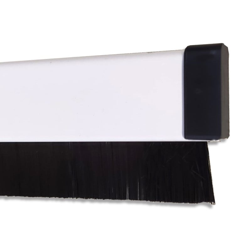 Bas de porte brosse avec rail aluminium (1)