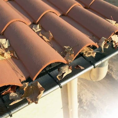 Grillage de protection pour chéneaux - lot de 24